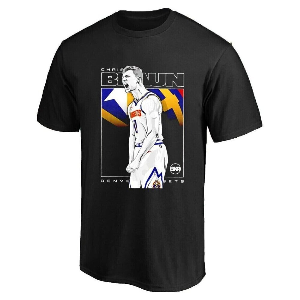 Cbraun Denver Nuggets Basketball Team 2023 Tshirt - Picture 1 of 4